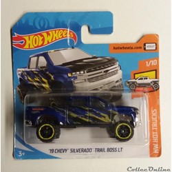 HW Hot Trucks - 01/10 - '19 Chevy Silverado Trail Boss LT