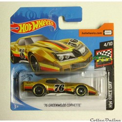 HW Race Day - 04/10 - '76 Greenwood Corvette