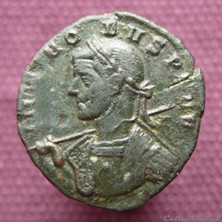 Probus Siscia RIC 822 var. (denier inédit)