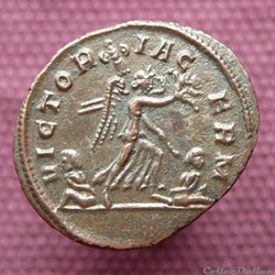 Probus Rome RIC 254 var. (denier inédit)