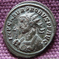 Probus Rome RIC 160 var. H (inédit)