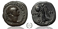 Titus denarius with Divus Vespasianus