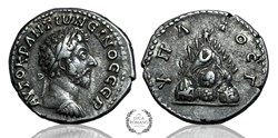 Marcus Aurelius didrachm from Caesarea, Cappadocia