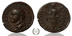 Dupondius of Vespasian (Felicitas)