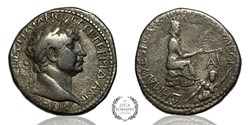 Trajan Tetradrachm minted in Cilicia, Tarsus