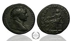 Trajan dupondius (Salus), minted in Rome 109-110
