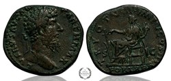 Lucius Verus Sesterius (Fortuna Redux)