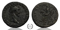 Early Dupondius of Trajan (Abundantia)