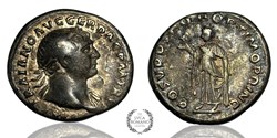 Trajan denarius (Spes)