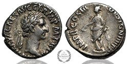 Rare Nerva denarius (COS III DESIGN IIII)