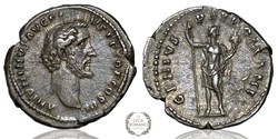 Antoninus Pius Genius Populi Romani denarius - one of my favourite coins with an interesting story
