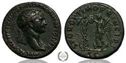 Trajan As (Victory setting a tropeaum)