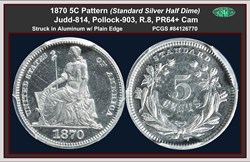 J-812 1870 Half Dime