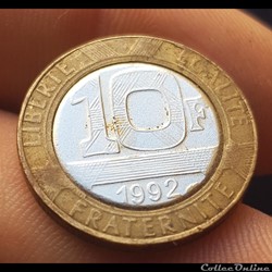 10fr Génie 1992 (faux)