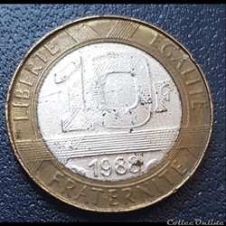 10fr Génie 1988 (faux 1)