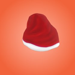 Red santa hat