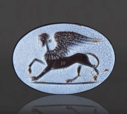 Une Pierre de Sardoine Romaine avec un Sphinx, Période Impériale, Fin du Ier Siècle avant J.C.