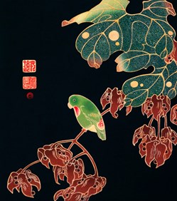 "The Paroquet" (ca. 1900), by Ito Jakuchu