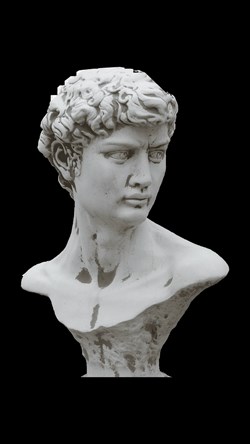 Buste d'Homme "Octavius" (30 avant J.C.)