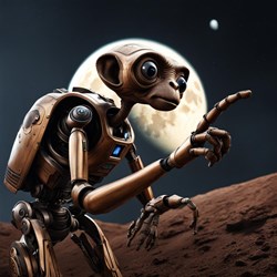une escapade sur la lune