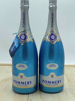 Pommery, Sur Glace Royal Blue Sky - Champagne - 2 Magnums (1,5 l)