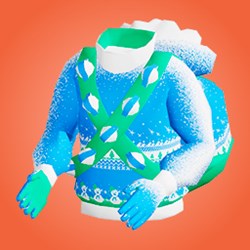 Snowball fight - Blue