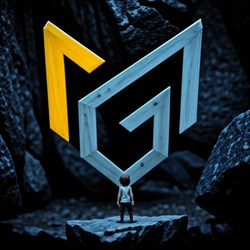 Metagellan logo | Huge Metal shape