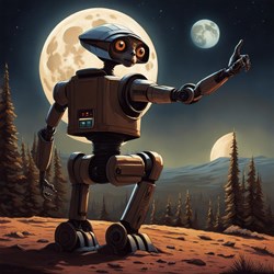 E.T veut partir faire la fête spatiale à la maison