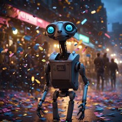 E.T. apprécie les festivités intergalactiques