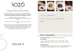 CADEAU DE DÉPART CHEZ ROZÓ ! Miam !!!