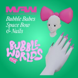Bubble Babes Space Bow