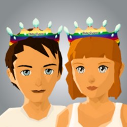 MetaQueens.io Pride Crown