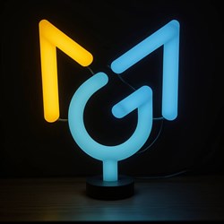 Metagellan logo | Side Lamp