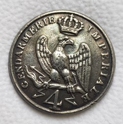 Bouton Gendarmerie Impériale - 1804/1814 - 1815