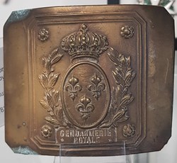 Plaque de ceinturon - Gendarmerie Royale
