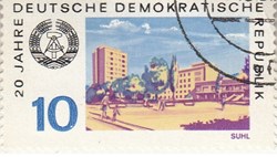 1502 20 Jahre DDR Thuringen-Tourist in Suhl