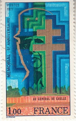 1977 memorial 5e anniversaire au Gl de Gaulle