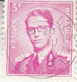 1958 Belgique 01067 roi Baudouin