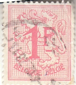 1951 Belgique 00859 lion debout 1F