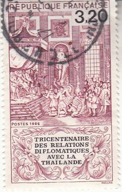 1986 Tricentenaire des relations dipl thailande [2393]