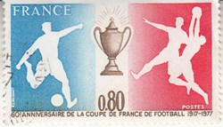 1977 60e anniversaire coupe de france de foot [1940]