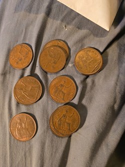 Various one penny