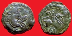 bronze au loup et au pégase au M
