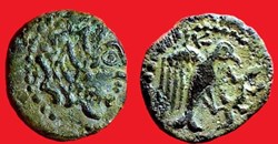 bronze AK à l'aigle et au lézard