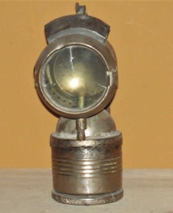 lampe à carbure de vélo