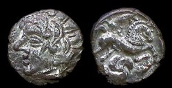 drachme au loup et au cheval