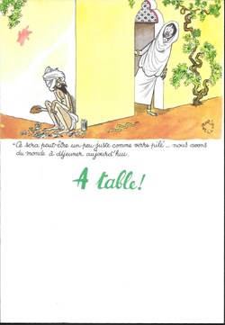 laboratoire LE BRUN menu - JEAN BELLUS f