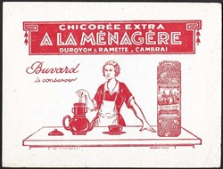 buvard - chicorée A LA MENAGERE
