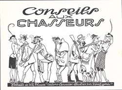 PIERRE SOYMIER conseils aux chasseurs a - laboratoire MICHEL ROBILLIART