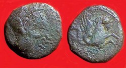 bronze à l'hippocampe
